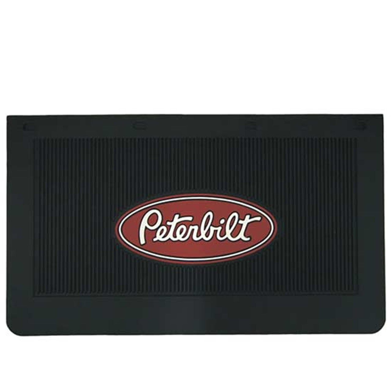 Peterbilt Logo Mud Flap 24 X 18 Inch Inch Black Rubber - 4