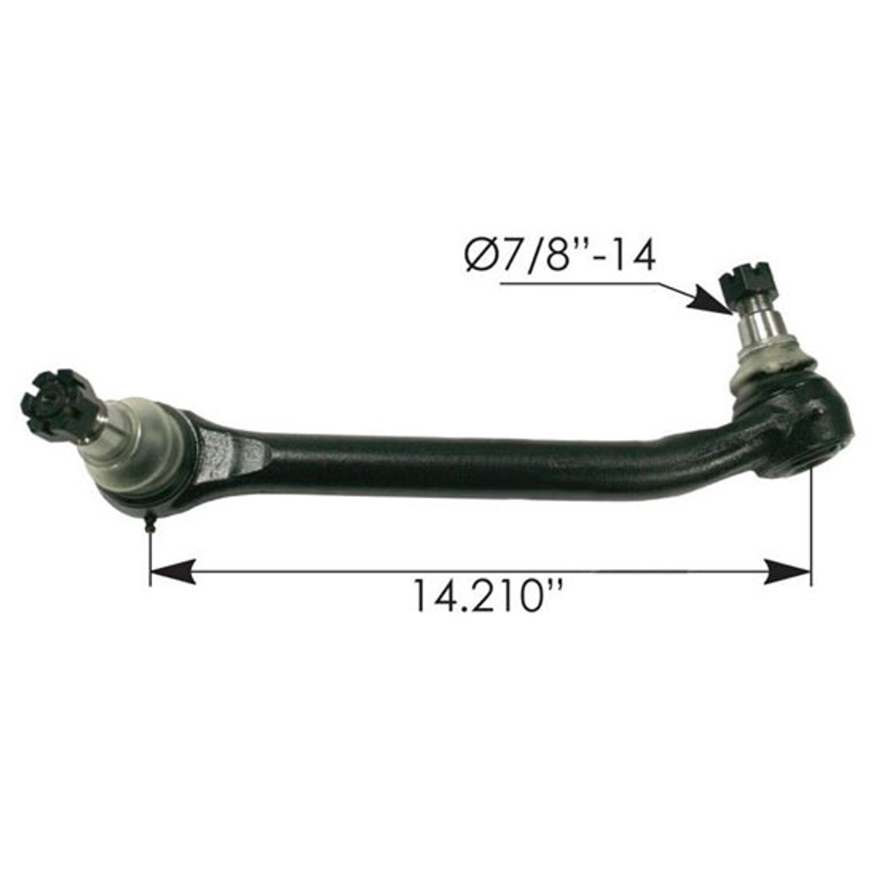 naya Drag Link 14.21 Inch C To C - 7/8-14 Thread - 10-02498 For