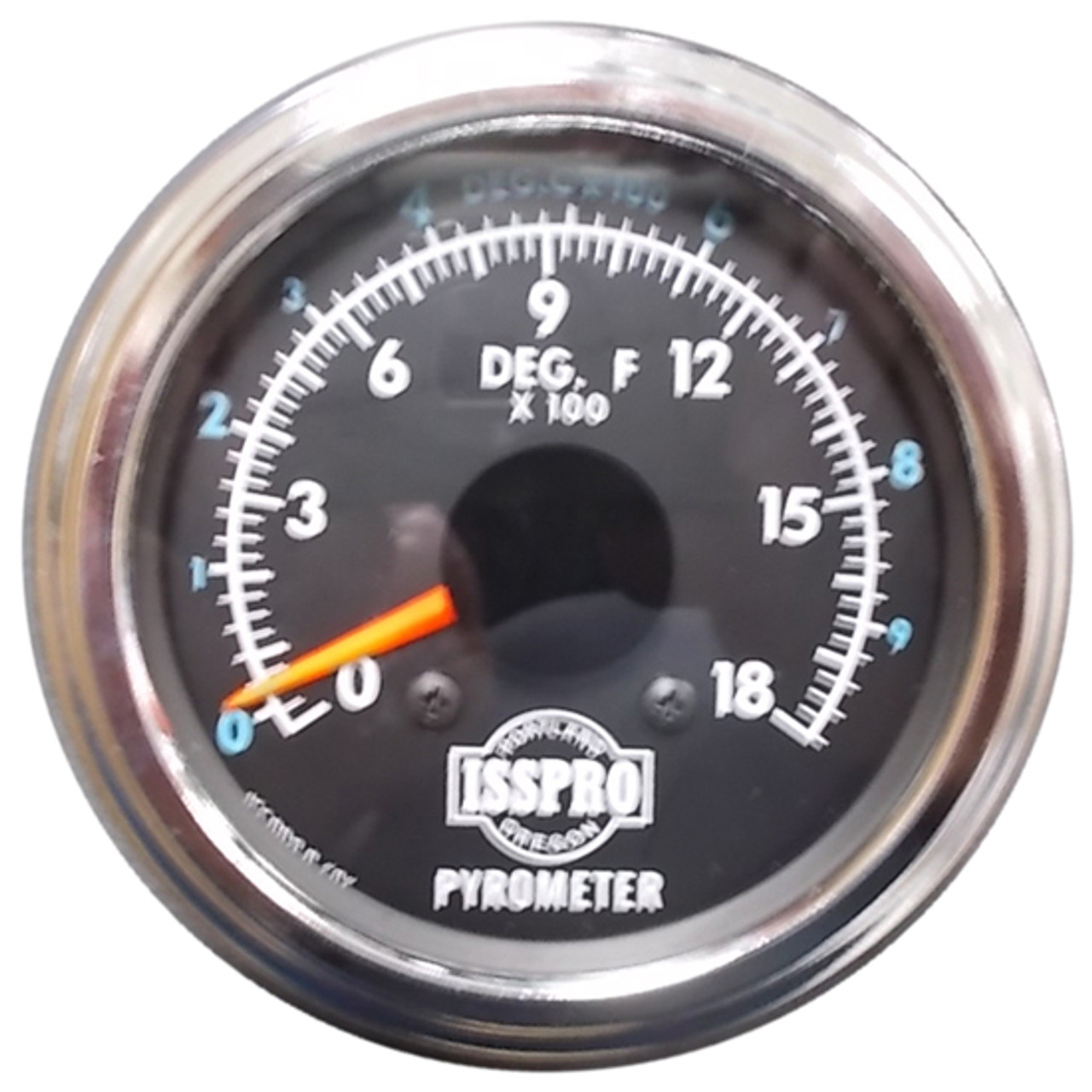 BESTfit 3 Inch Blue Display Pyrometer Gauge For Peterbilt - 4