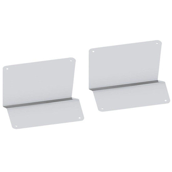 430 Stainless Steel Rear Lower Step Kick Plates For Kenworth T660, T680
