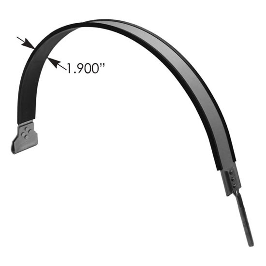 BESTfit Stainless Steel Fuel Tank Strap- 1.9 X 45.5 Inch- Not