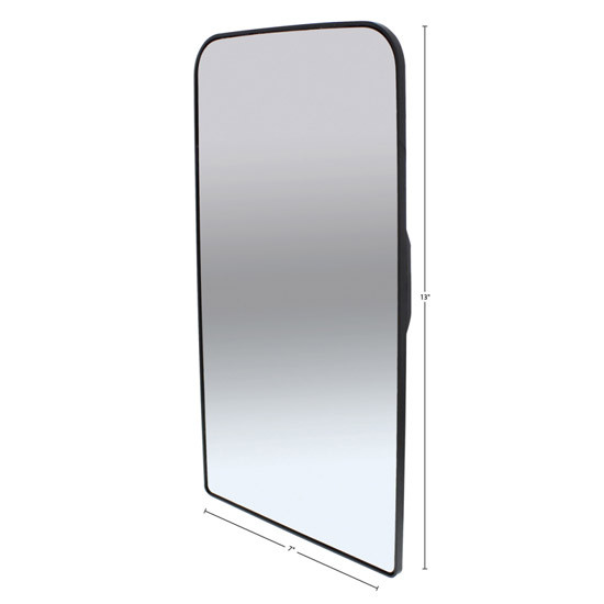 Main Mirror Upper Glass W/ Defrost Heat For Kenworth T660 T800 T370 T800 T2000 E - Foto 3