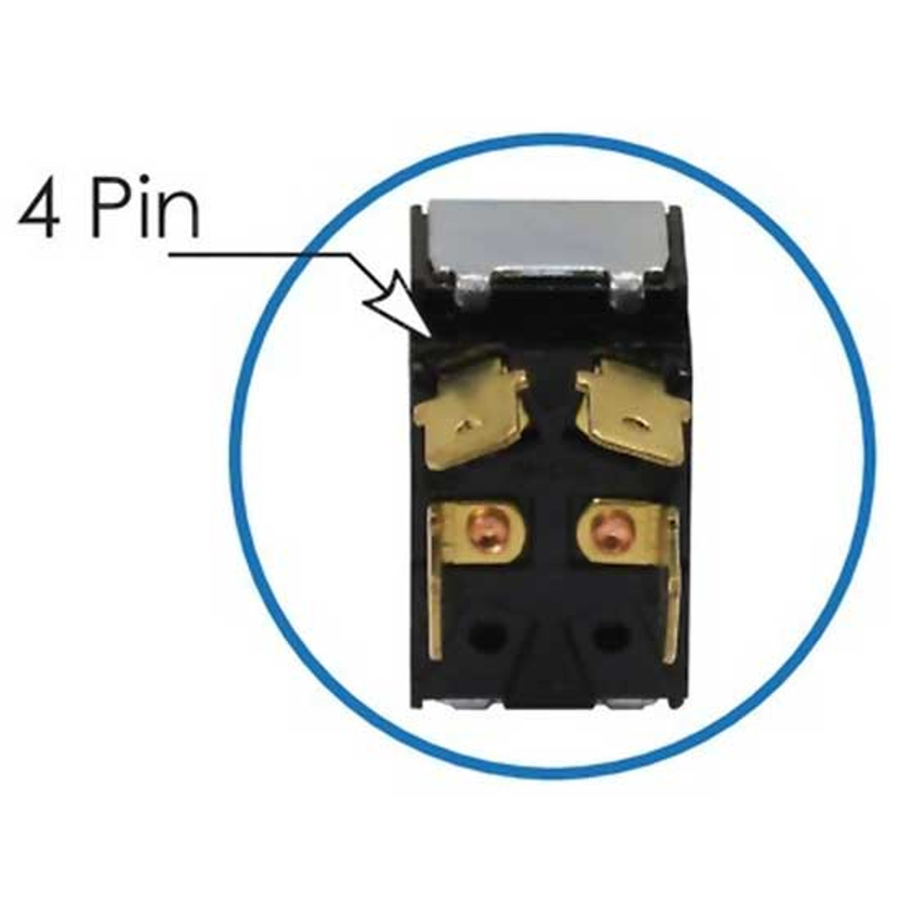 4 Spade Engine Brake Switch Replaces K301-270, D66053216 For