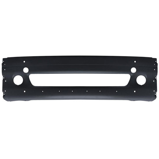 BESTfit Black Steel Center Bumper Section W/ Tow Holes Replaces 21