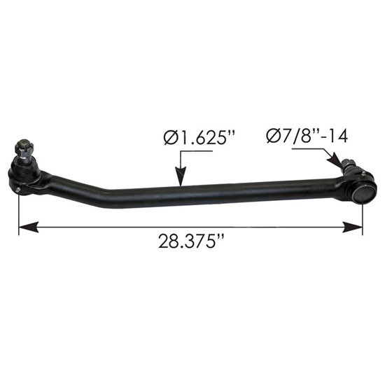 Drag Link 28.3875 Inch C To C Replaces 14-19428-000 For