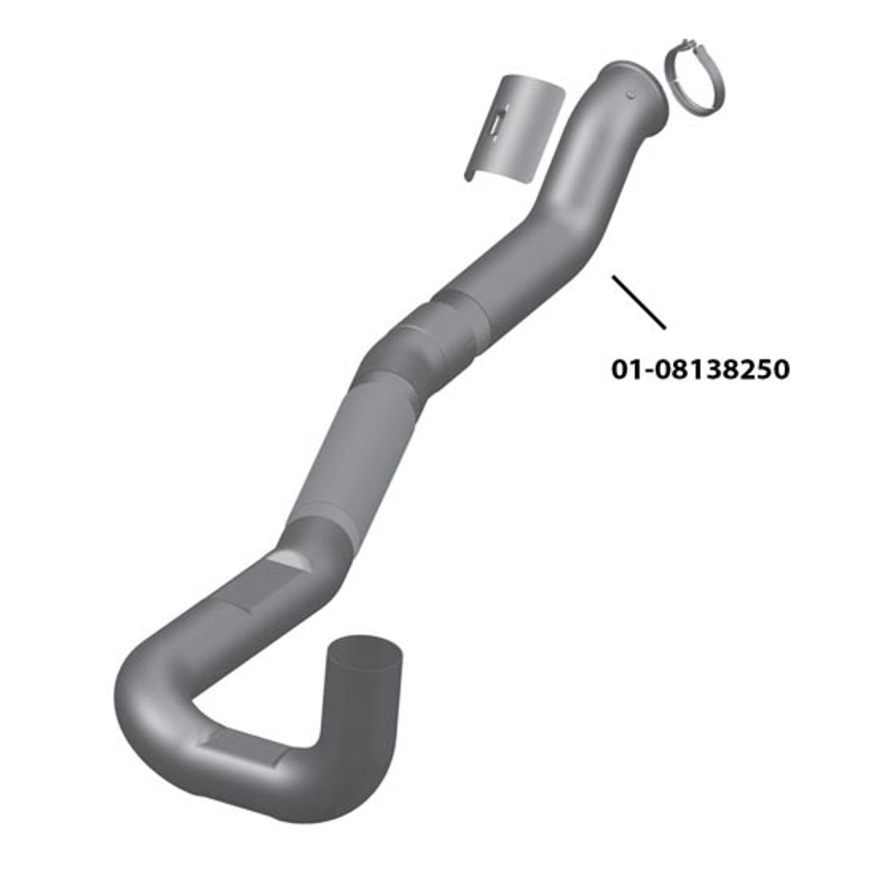 BESTfit 5 Inch Multi-Bend Turbo Pipe Replaces 14-13825 For
