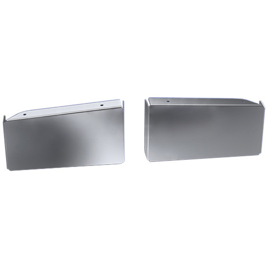 304 Stainless Steel Blank Cab Extender Panels W/ Block Heater Plug Hole For Freightliner  Cascadia 116/126 Daycab - 4 State Trucks