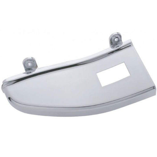 Chrome Window Switch Panel W/ 1 Opening For Freightliner Passenger Side