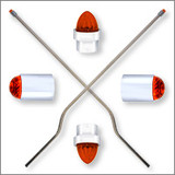 Semi-Truck Bumper Guides Universal