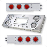 Semi-Truck Center Rear Light Bars Universal