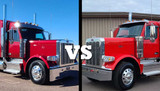 Peterbilt 379 Short Hoods vs Long Hoods