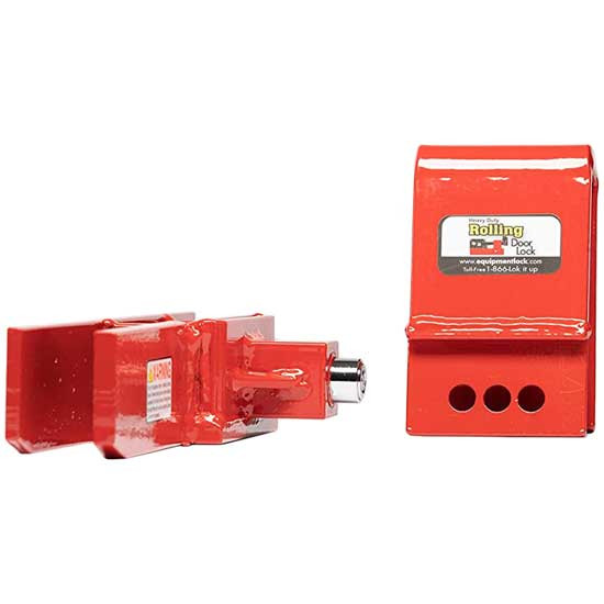 Heavy Duty PowderCoated Steel Roll Up Door Lock With Keyed Lock For