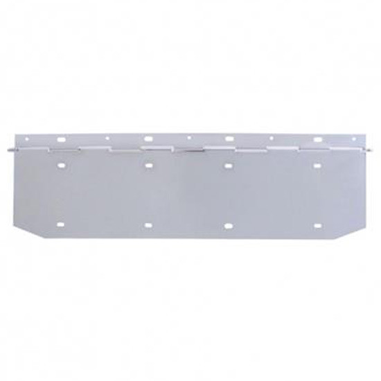 Chrome Hinged Double License Plate Angled Holder 4 State Trucks