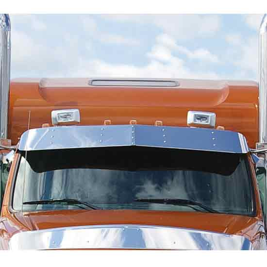 13.5 Inch Stainless Steel Drop Visor For Sterling AT9500