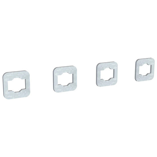 Grille Guard Bracket Spacer Kit For ProStar Luverne Bumper Guard