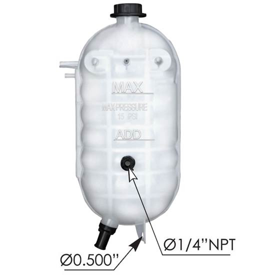Coolant Reservoir Replaces 2587116C91 & 2587116C92 For International 8600