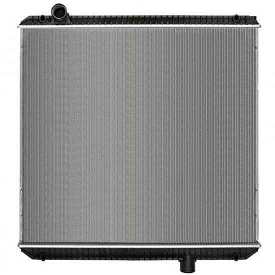 BESTfit Plastic Aluminum Radiator W/ Oil Cooler 35.437 X 38.5 X 2.187 Inch 2 Row Replaces 259850C91, 2594850C91 For International ProStar & TranStar