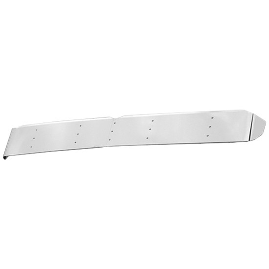 13 Inch Stainless Steel Drop Visor For International 9670