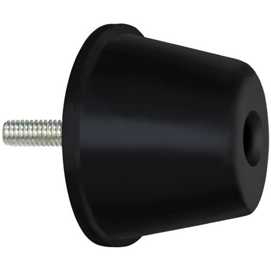 BESTfit Rubber 2.968 Inch Hood Stop Guide Replaces 472697C1 For International 4600-4900, WorkStar & 8100-8200-8300