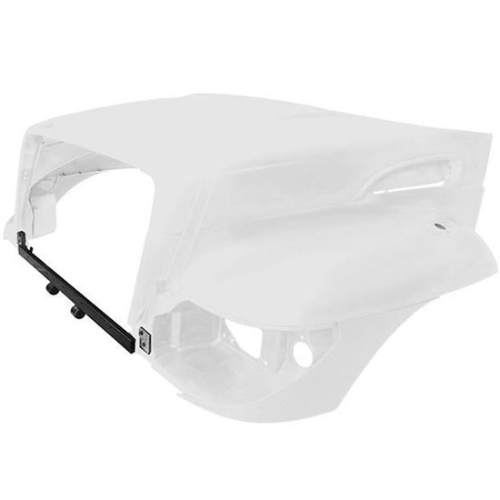 BESTfit Fiberglass Hood W/ 40 Inch Centerline & Fenders For International WorkStar 7300, 7400 W/ Square Headlights Replaces 3613765C96, 3613764C96