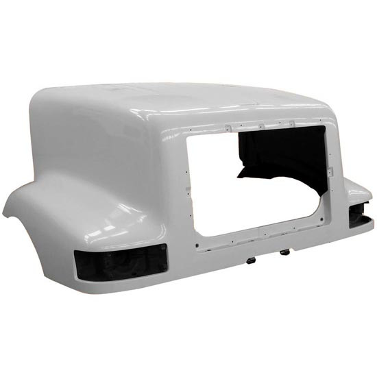 Jones Performance Fiberglass Hood W/ 58 Inch Centerline & Fenders For International 9200 Replaces 2003703C92