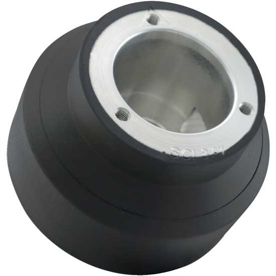 Black 3 Hole Steering Wheel Hub Adapter W/ 72 Spline For International ProStar W/ Switches