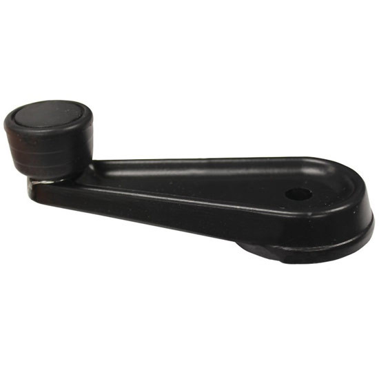 Black Window Regulator Handle Replaces 2023110, 1649776C1 For International 8100
