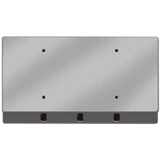 Stainless Steel Bottom Of Bumper Mounting Single Tag Hanger