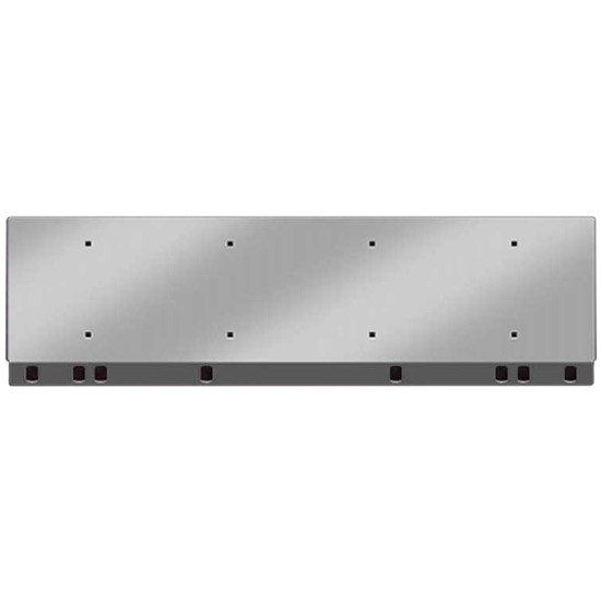 Stainless Steel Bottom Of Bumper Mounting Double Tag Hanger