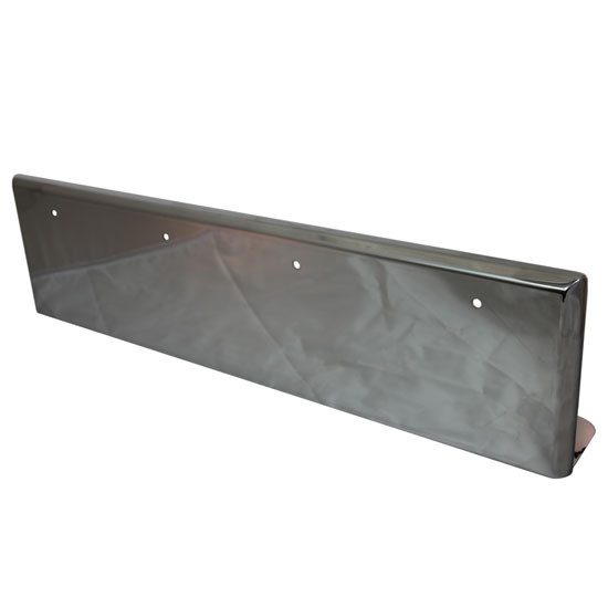 CSM SS Solid Mount Double License Plate Hanger