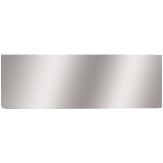 12 Inch 430 Stainless Steel Blank Rear Center Panel With Stainless Steel Back Plate