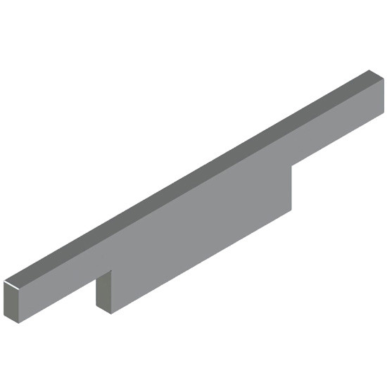 Rear T Bumper W/Out Light Holes