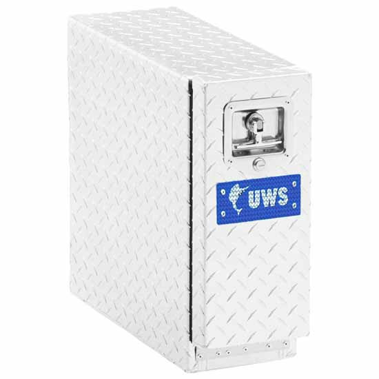 Bright Diamond Plate Aluminum Drawer Truck Tool Box- 18 Inch