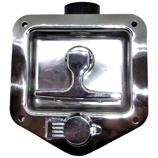Sturdy Lite SS T-Latch Handle Assembly With Roller & Keys