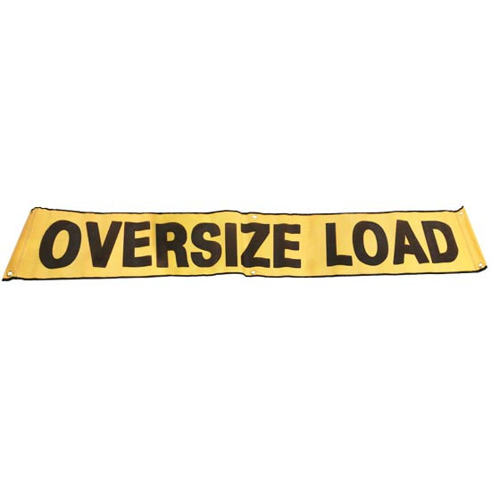 TPHD 84 Inch X 18 Inch Oversize Load Mesh Banner