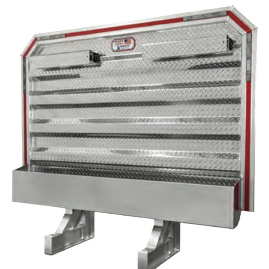 Sturdy Lite Aluminum Cab Rack W/ 45 Degree Corners 80 X 68 Inch