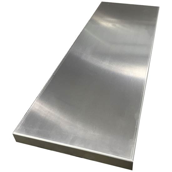 Smooth Aluminum 22 Inch Deck Plate Filler Section