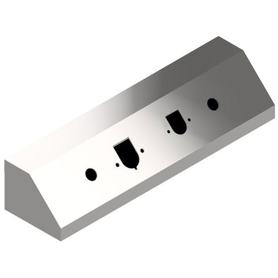 304 Stainless Steel On-Top Air Line Box Deck Plate W/ Trailer Air, 7-Way, 4/6-Way Hookups