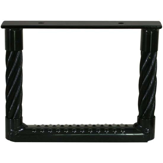 1.38 X 9 X 12 Inch Black Steel Cable Type Truck Step