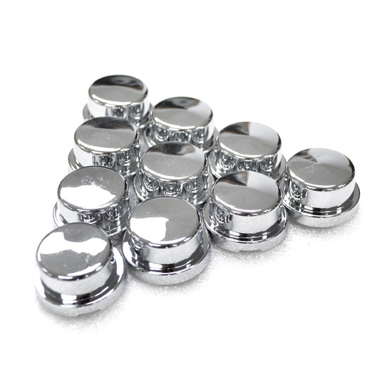 3/4 Inch Short Top Hat Nut Covers -10 Pack