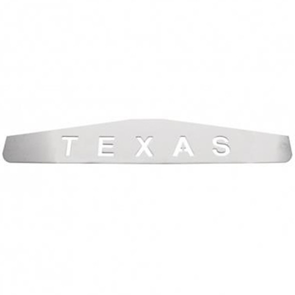 4 X 24 Inch Chrome Texas Bottom Mud Flap Plate