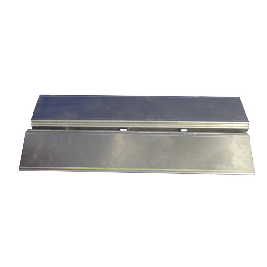 CSM Aluminum 4 X 22 Inch Air Cleaner Panel For 15 Inch Air Cleaner For Peterbilt 378, 379, 388, 389