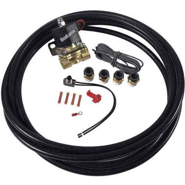 HornBlasters 1/2 Inch Brass Electric Valve Kit For Train Horn To Onboard System Connect