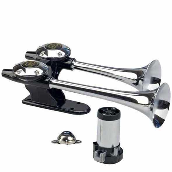 Challenger DD 12-Volt 123 Decibles 380/456 Hz Roof Mounted Air Horn