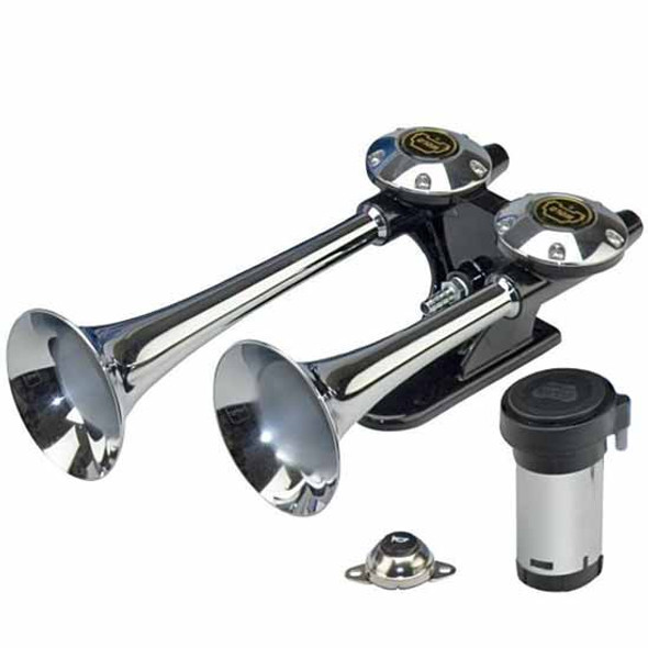Challenger EC 24-Volt 123 Decibels 380/456 Hz Roof Mounted Air Horn