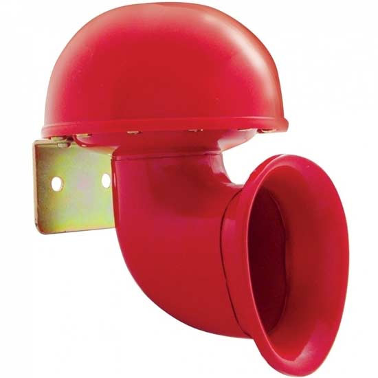 Red Steel Electric Bull Horn