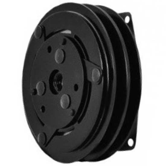 BESTfit York Style 6 Inch Diameter 2 Groove AC Compressor Clutch Assembly - Replaces 501939, 14192, 024-21590