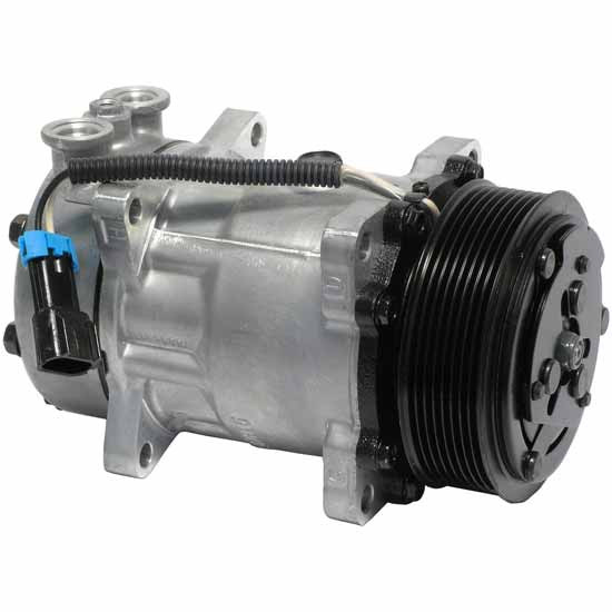 BESTfit A/C Compressor Sanden SD7H15 W/ 8 Groove Clutch