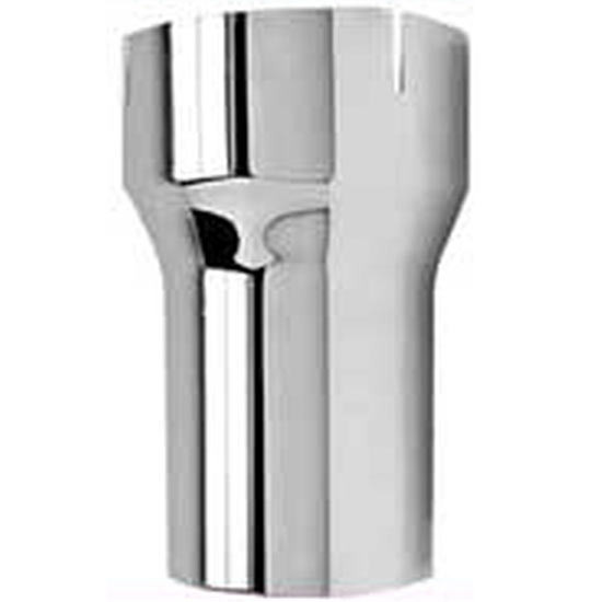 BESTfit Chrome Exhaust Adapter Reducer 6 ID X 5 OD X 8 Inch