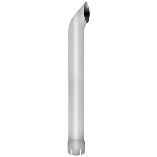 8 ID X 96 Inch Chrome Turnout Exhaust Stack by BESTfit